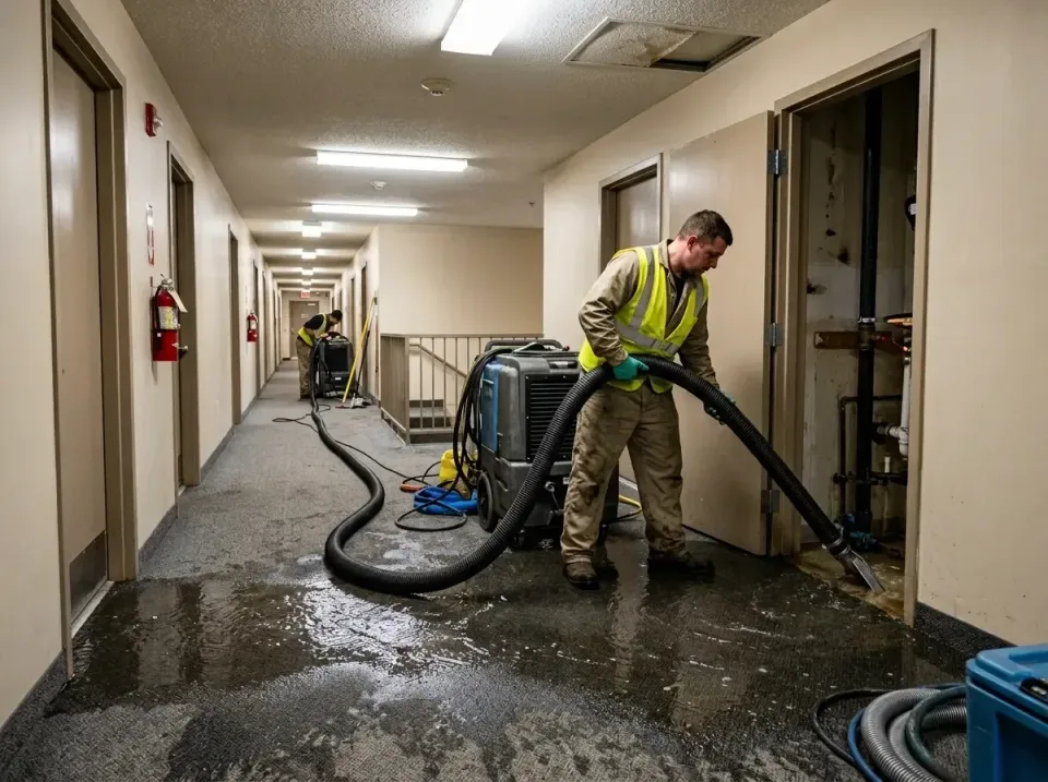 multi-unit-apartment-hallway-f-005 — frequently asked questions, Emergency Burst Pipe Water Extraction & Removal in Burien,…